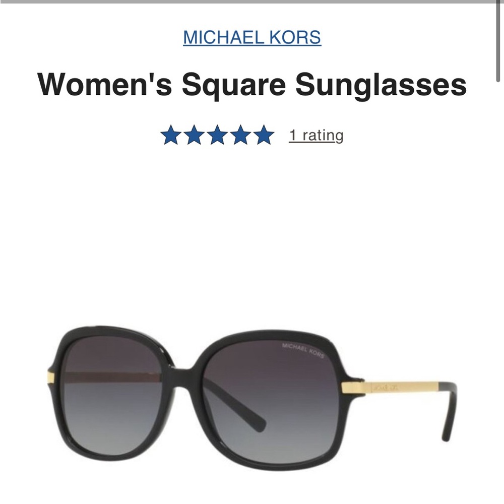 New never worn Micheal Kors sunglasses
